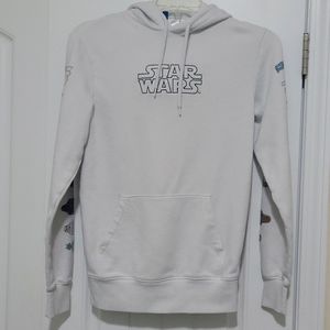 Star Wars White hoodie